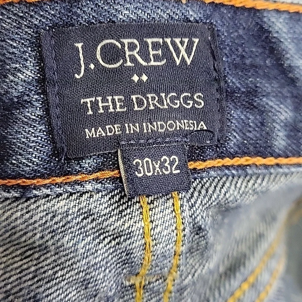 J. Crew Factory Mens The Driggs Med Wash Straight Leg Jeans Size‎ 30x32